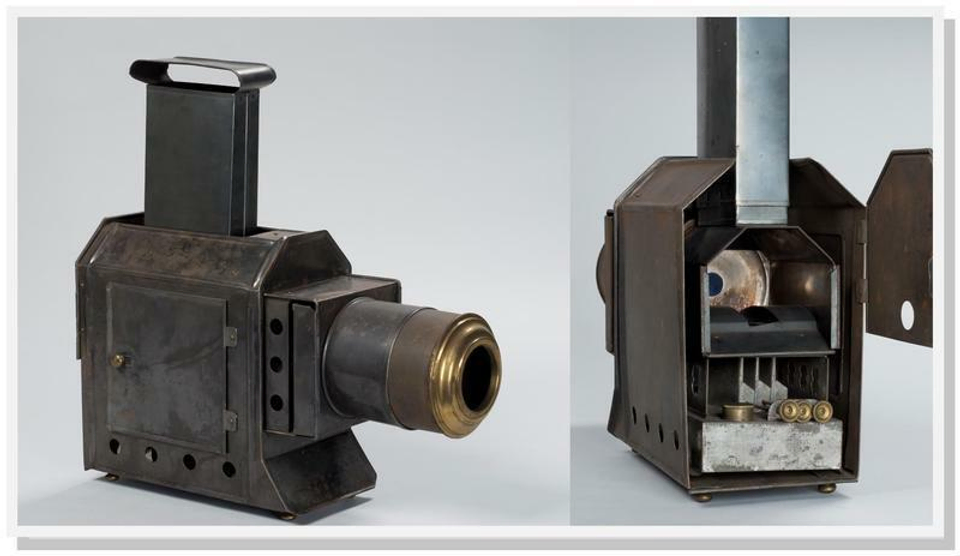 A look at the inner workings of a magic lantern