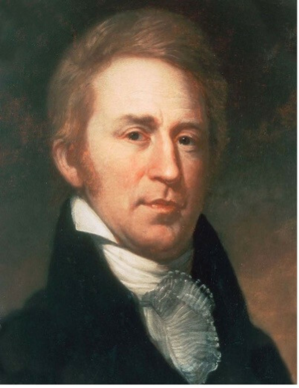 A painted portrait of William Clark