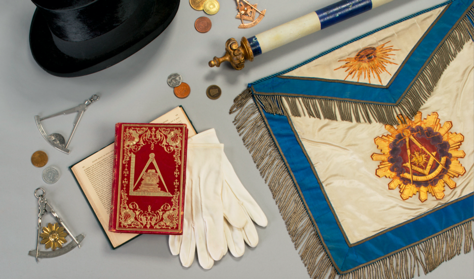 Masonic apron for Scottish Rite Freemasons