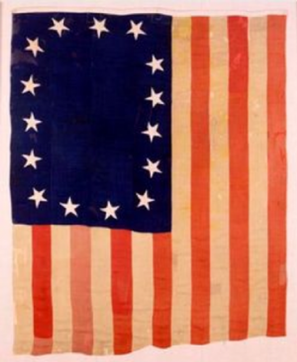 A 15-star American flag which flew between 1794-1818 is housed at the Scottish Rite Masonic Museum & Library