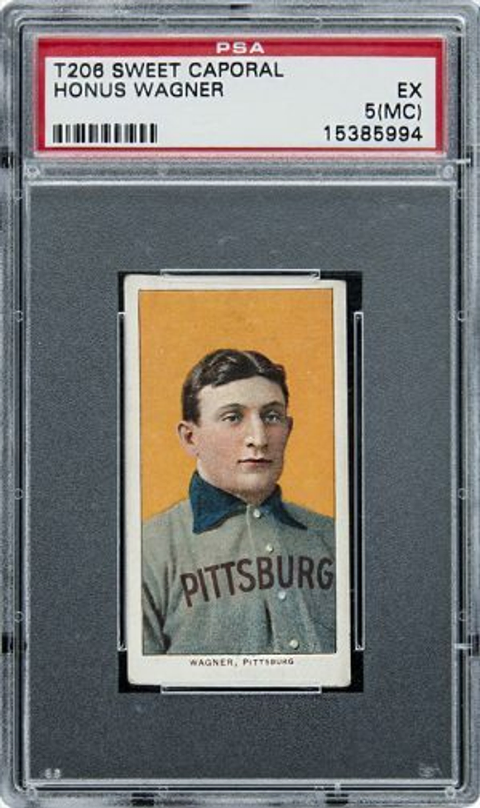 One of the world's most valuable baseball cards featuring shortstop and Freemason Honus Wagner