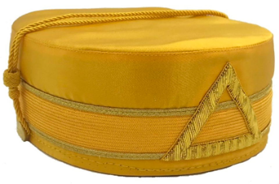 An example of a Scottish Rite cap representing the Lodge of Perfection